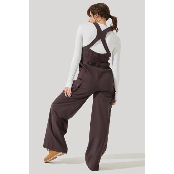 2X/ 29” INSEAM POPFLEX Take A Hike Jumpsuit - Picture 3 of 4